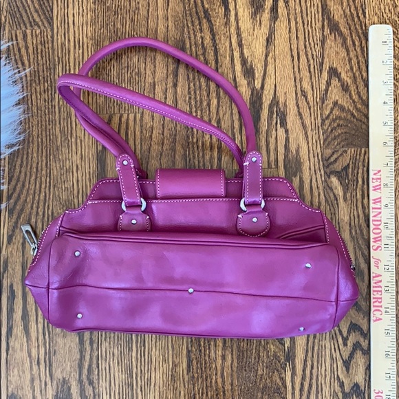 Brand new NWOT Cole Haan Magenta Leather Purse - Picture 3 of 10